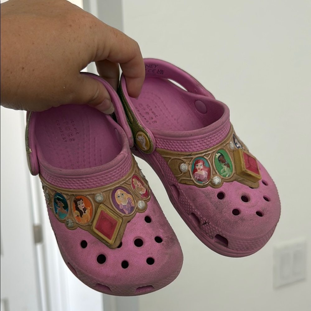 Disney Pink Sandals with Decorative Charms